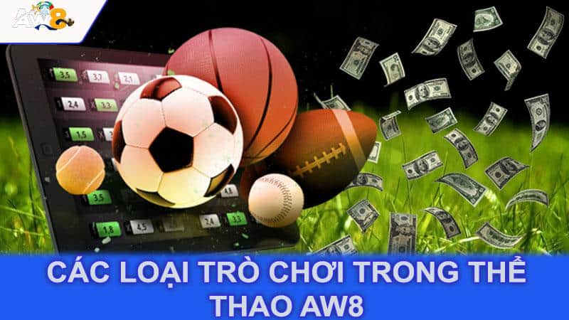 Các loại trò chơi trong thể thao aw8